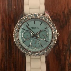 Fossil Stella Tiffany Blue Watch
